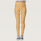 HARRY POTTER™ | Summer Magic HOGWARTS™ Pattern Leggings (Voorkant)
