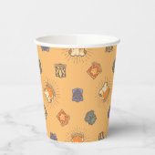 HARRY POTTER™ | Summer Magic HOGWARTS™ Pattern Papieren Bekers (Links)