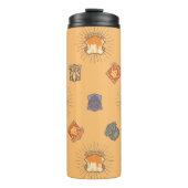 HARRY POTTER™ | Summer Magic HOGWARTS™ Pattern Thermosbeker (Voorkant)