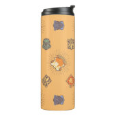 HARRY POTTER™ | Summer Magic HOGWARTS™ Pattern Thermosbeker (Gedraaid links)