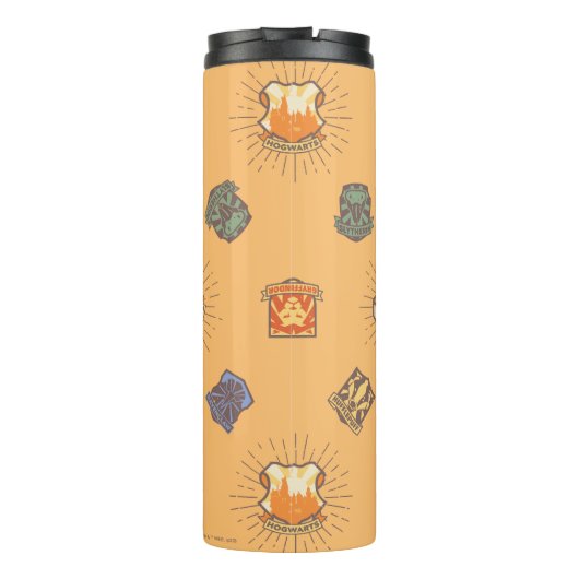 HARRY POTTER™ | Summer Magic HOGWARTS™ Pattern Thermosbeker (Achterkant)