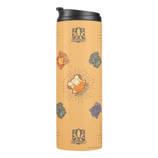 HARRY POTTER™ | Summer Magic HOGWARTS™ Pattern Thermosbeker (Geroteerd rechts)