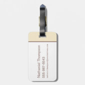 HARRY POTTER™ | Summer Magic HUFFLEPUFF™ Crest Bagagelabel (Achterkant verticaal)