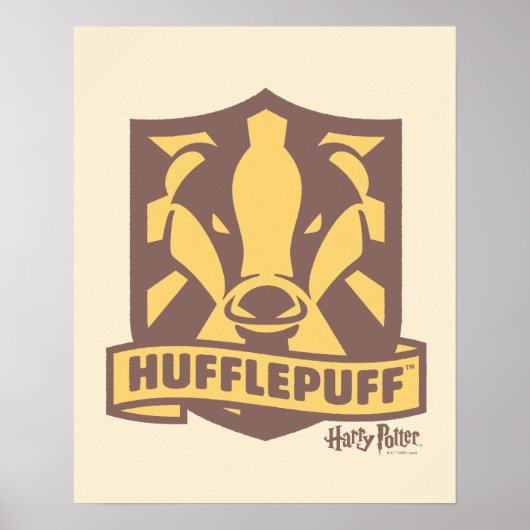 HARRY POTTER™ | Summer Magic HUFFLEPUFF™ Crest Poster (Voorkant)