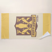 HARRY POTTER™ | Summer Magic HUFFLEPUFF™ Crest Strandlaken (Voorkant)