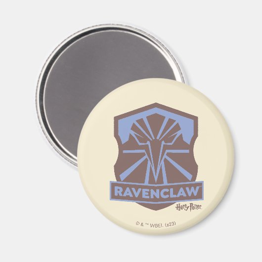HARRY POTTER™ | Summer Magic RAVENCLAW™ Crest Magneet (Voorkant / Achterkant)