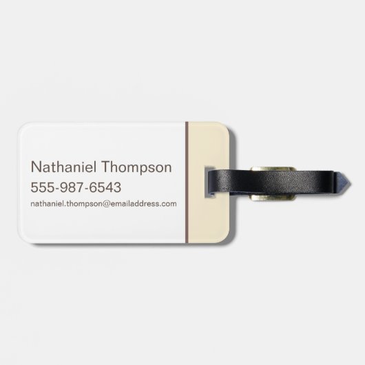 HARRY POTTER™ | Summer Magic SLYTHERIN™ Crest Bagagelabel (Achterkant horizontaal)