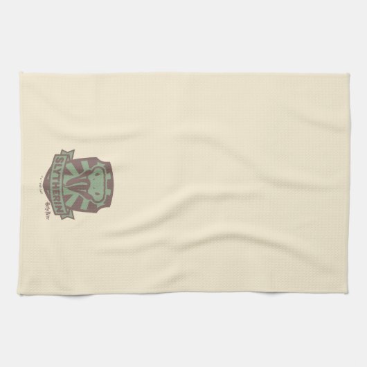 HARRY POTTER™ | Summer Magic SLYTHERIN™ Crest Theedoek (Horizontaal)