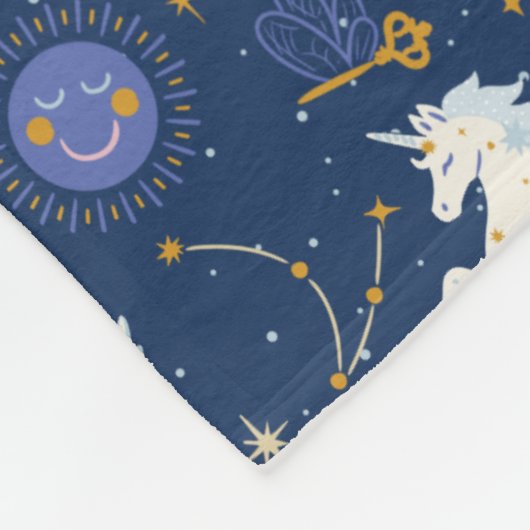 HARRY POTTER™ Summer Solstice Icon Pattern Fleece Deken (Hoek)