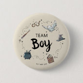 HARRY POTTER™ Team Boy Ronde Button 5,7 Cm (Voorkant)