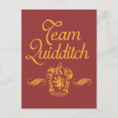 Harry Potter | Team QUIDDITCH™ Briefkaart (Voorkant)