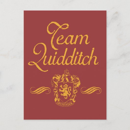 Harry Potter | Team QUIDDITCH™ Briefkaart (Voorkant)