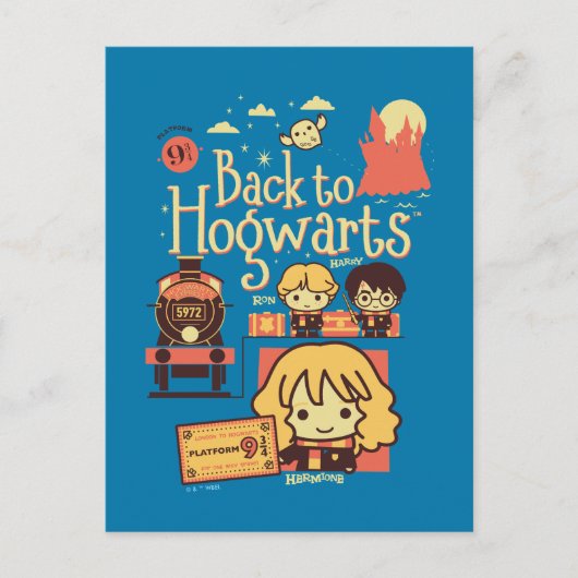 HARRY POTTER™ | TERUG NAAR HOGWARTS™ BRIEFKAART (Voorkant)
