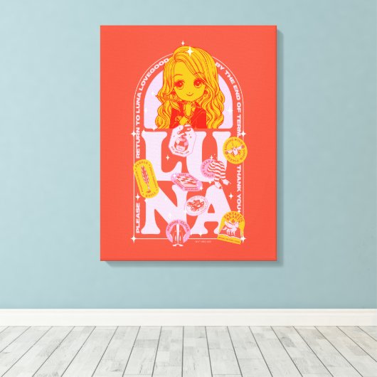 HARRY POTTER™ | Terug naar Luna Lovegood Canvas Afdruk