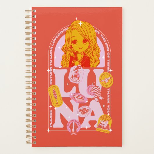 HARRY POTTER™ | Terug naar Luna Lovegood Planner (Voorkant)