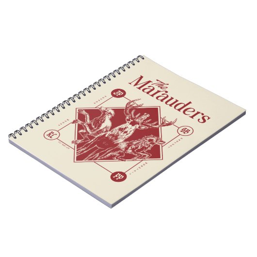 HARRY POTTER™ The Marauders Animagus Graphic Notitieboek (Linkerzijde)