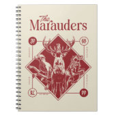 HARRY POTTER™ The Marauders Animagus Graphic Notitieboek (Voorkant)
