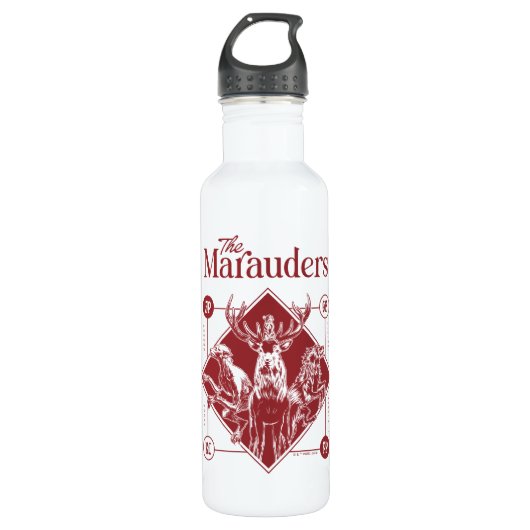 HARRY POTTER™ The Marauders Animagus Graphic Waterfles (Voorkant)