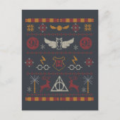 HARRY POTTER™ Thleed Cross-Stitch Pattern Feestdagenkaart (Voorkant)