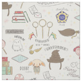 HARRY POTTER™ Tiny Magic Pattern Stof (Swatch)