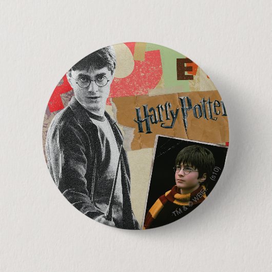Harry Potter Toen en Nu Ronde Button 5,7 Cm (Voorkant)