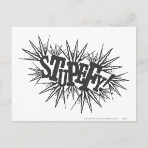 Harry Potter Tover Stupefy! Briefkaart