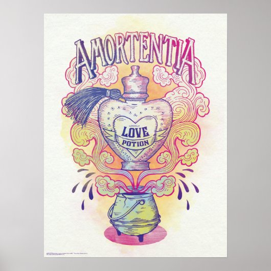 Harry Potter Toverdrank | Amortentia Liefdesdrank Poster (Voorkant)
