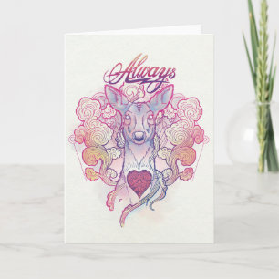 Harry Potter toverspreuk   "Always" Doe Patronus Kaart