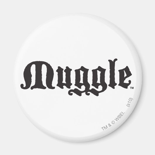 Harry Potter toverspreuk | Muggle Magneet (Voorkant)