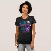 Harry Potter| Typografie van Knight Bus T-shirt (Voorkant volledig)