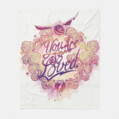 Harry Potter | U bent zo geliefd Fleece Deken (Voorkant)