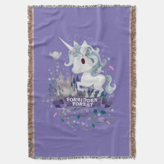 Harry Potter | Verboden bos Unicorn Graphic Deken (Voorkant Verticaal)