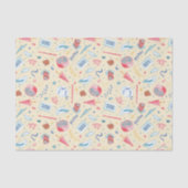 HARRY POTTER™ Verjaardagsfeest Patroon Tissuepapier (Voorkant)