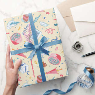 HARRY POTTER™ Verjaardagsfeestpatroon Cadeaupapier
