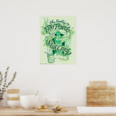 Harry Potter | Vlampoot Typografie Grafisch Poster (Keuken)