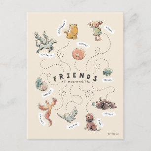 HARRY POTTER™   Vrienden van Hogwarts Briefkaart