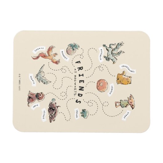 HARRY POTTER™ | Vrienden van Hogwarts Magneet (Horizontaal)