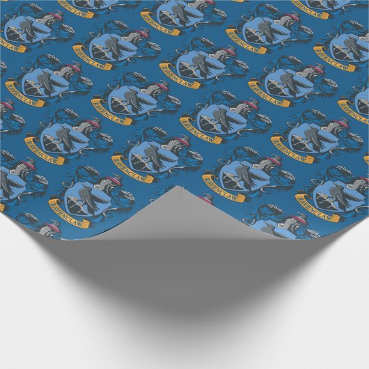 Harry Potter | Wapen van Ravenklauw Cadeaupapier (Hoek)