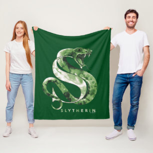Harry Potter   Waterverf SLYTHERIN™-slang Fleece Deken