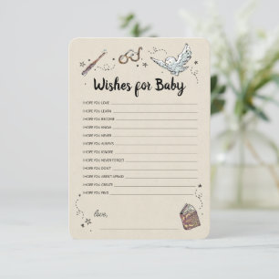 Harry Potter - Wensen voor Baby Kaart