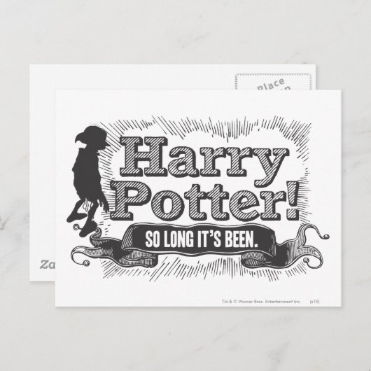 Harry Potter. Zo lang is het al... Briefkaart (Voorkant / Achterkant)