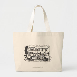 Harry Potter. Zo lang is het al... Grote Tote Bag