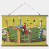 HARRY POTTER™ zoekt de Golden Snitch Hangend Wandkleed (Voorkant)