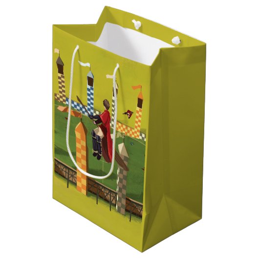 HARRY POTTER™ zoekt de Golden Snitch Medium Cadeauzakje (Voorkant Gekanteld)