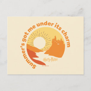 HARRY POTTER™   Zomer Magic HOGWARTS™ Castle Briefkaart