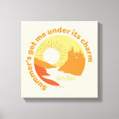 HARRY POTTER™ | Zomer Magic HOGWARTS™ Castle Canvas Afdruk (Voorkant)
