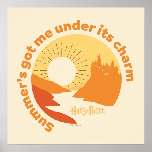 HARRY POTTER™ | Zomer Magic HOGWARTS™ Castle Poster (Voorkant)