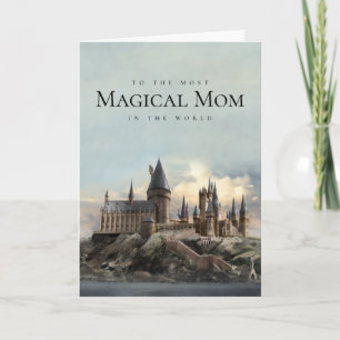 Harry Potter Zweinstein Kasteel Moederdag Kaart