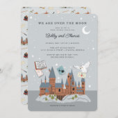 Harry Potter | Zweinstein - Over de maan Kaart (Voorkant / Achterkant)