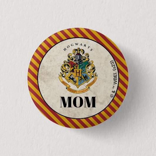 Harry Potter | Zweinstein Verjaardag Moeder Ronde Button 3,2 Cm (Voorkant)